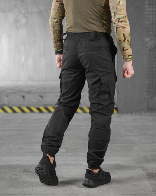 Тактические штаны джогер BABDIT ЧЕРНЫЕ Одесса - изображение 4