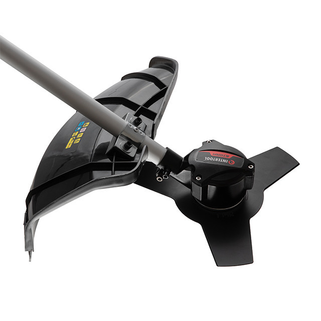 Тример акумуляторний безщітковий 40 В (2×20 В), 6000 об/хв, діаметр обертання диска/ліски 255/350 мм, котушка + 3-зубчастий ніж, Київ - фото 10