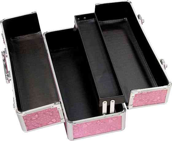 Великий кейс для зберігання секс-іграшок BMS Factory Large Lokable Vibrator Case Pink, кодовий замок Sex Aura Київ