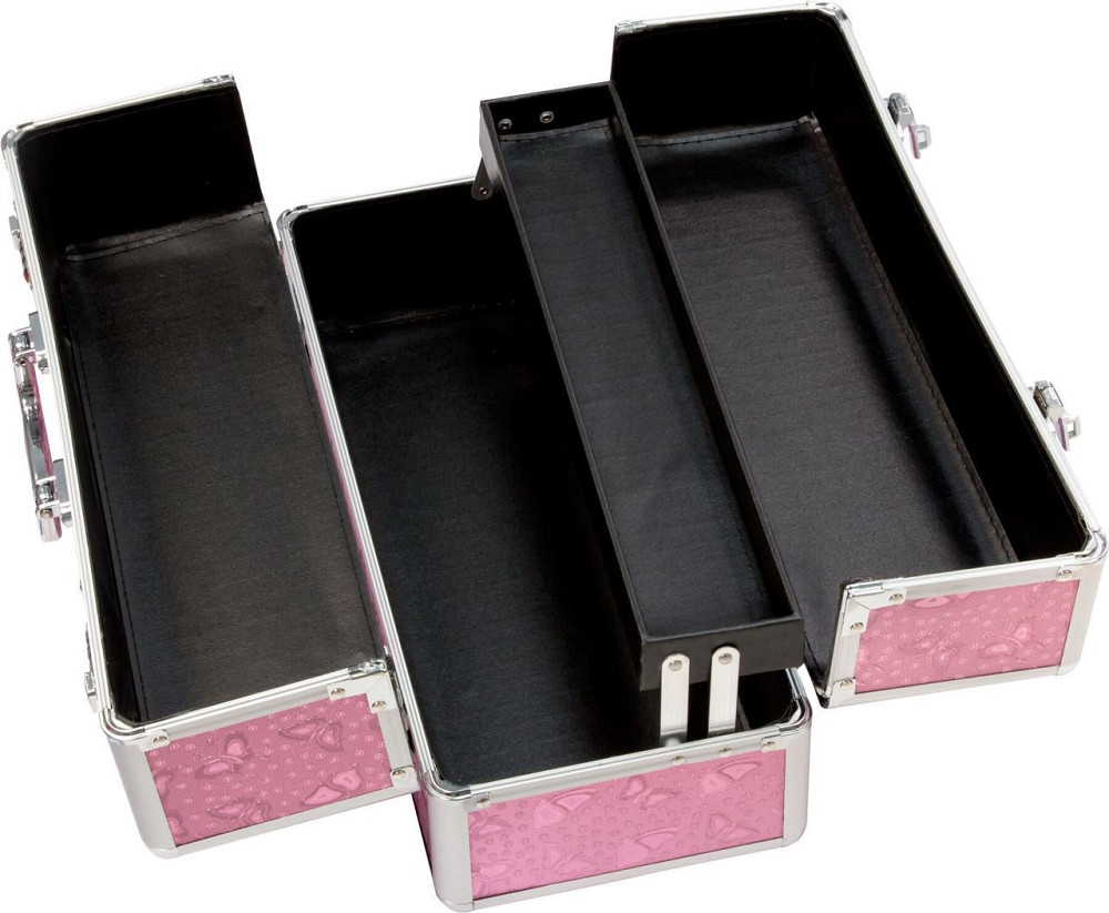 Большой кейс для хранения секс-игрушек BMS Factory Large Lokable Vibrator Case Pink, кодовый замок Sex Aura Киев - изображение 5