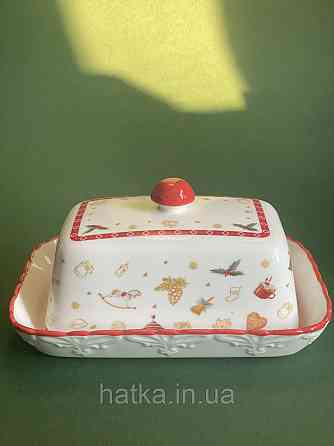 МАСЛЯНКА НОВОРІЧНА "CHRISTMAS DELIGHT" 16.5 СМ + ПОДАРУНКОВА УПАКОВКА Київ