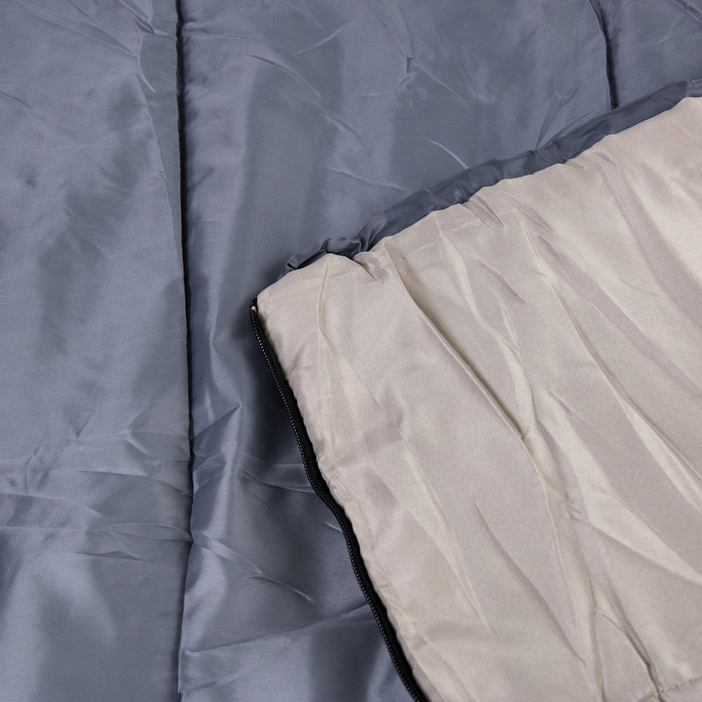 Водонепроникний спальний мішок з капюшоном, сірий Київ - фото 3