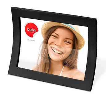 Фоторамка Balvi Сurve, чорна, 15 x 20 см Рівне