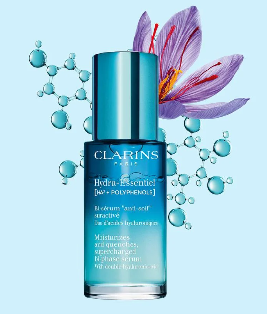 Увлажняющая двухфазная сыворотка для лица Clarins Hydra-Essentiel Славянск - изображение 4