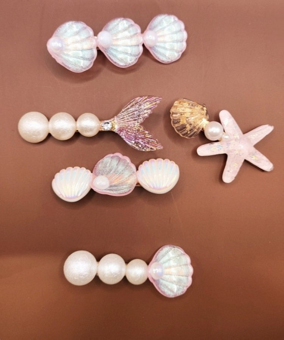 Комплект шпильок "Море" 5 шт Сміла - фото 3