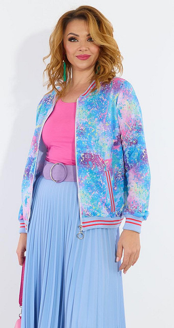 Костюм плісе з бомбером (52) Київ - фото 2