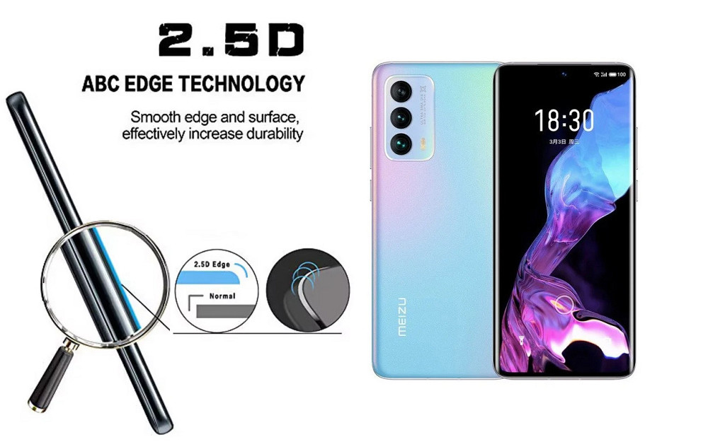 Защитное стекло ArmorGlass для Meizu 18, 18S, 18 Pro, 18s Pro – устойчивое к царапинам и ударам Киев - изображение 2