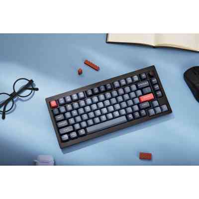 Клавиатура Keychron V1 Max Gateron Jupiter Red QMK Hot-swap Wireless/Bluetooth/USB UA Black (V1MD1_KEYCHRON) Винница