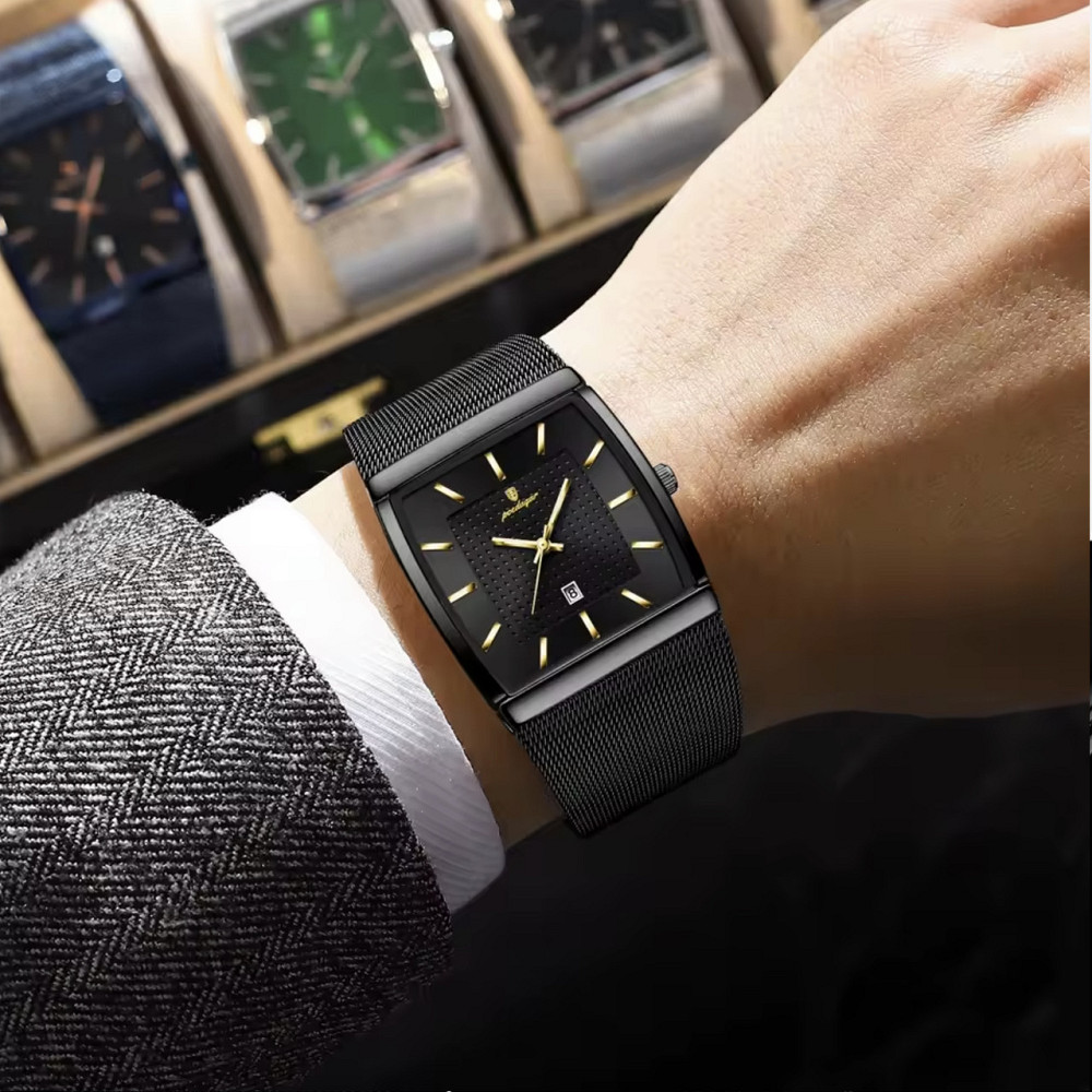 Часы мужские наручные Poedagar Chain Черный Винница - изображение 13