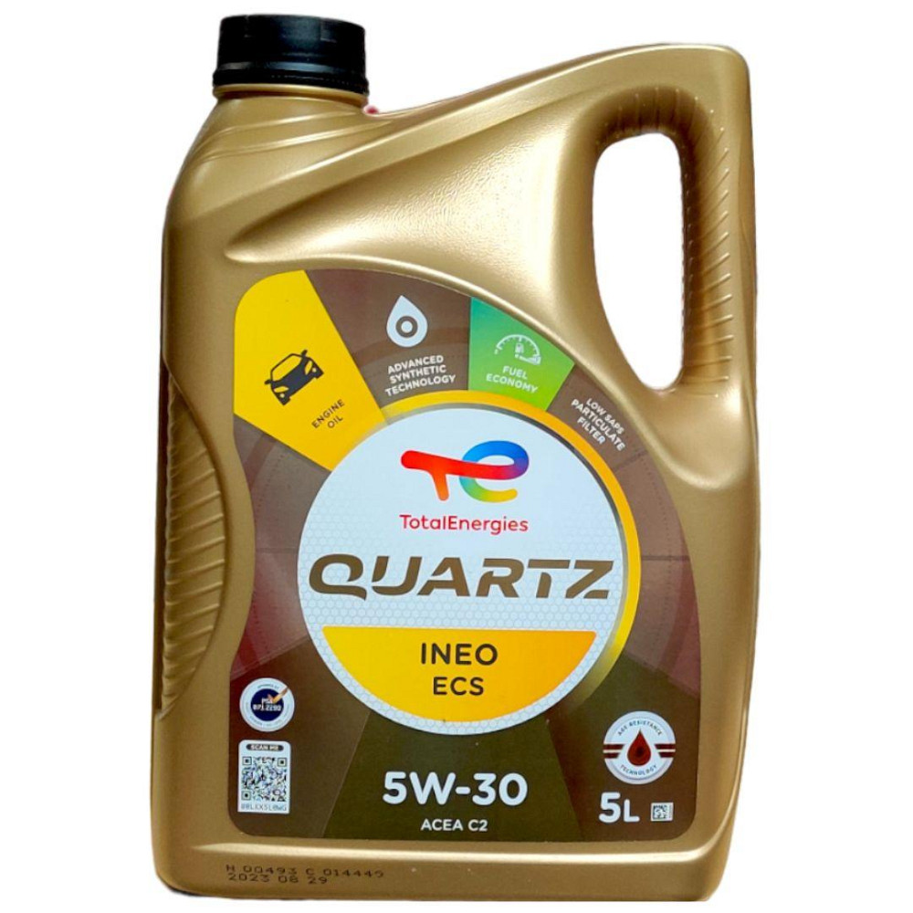 Масло Quartz INEO ECS 5W30 5л Ковель - изображение 1