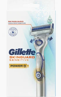 Gillette Skinguard Power 1 Станок для гоління чоловічий (Ручка з батарейкою+1 картридж) Львів - фото 1