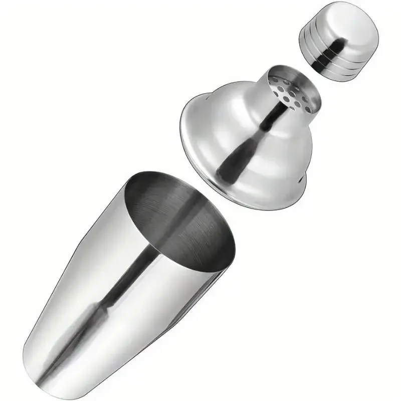 Шейкер для коктейлів 750 мл з нержавіючої сталі Київ - фото 7