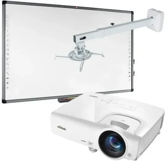 Проектор  Zestaw Panorama ST: Avtek TT-Board 90 Pro + Vivitek DW284-ST WallMount Next 1200 Київ