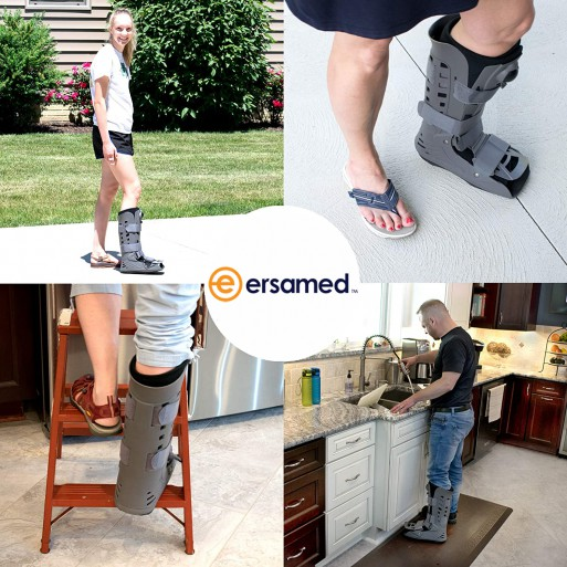 Ортез-сапожок пневматический на голеностоп, длинный - Ersamed SL-522 Днепр - изображение 6