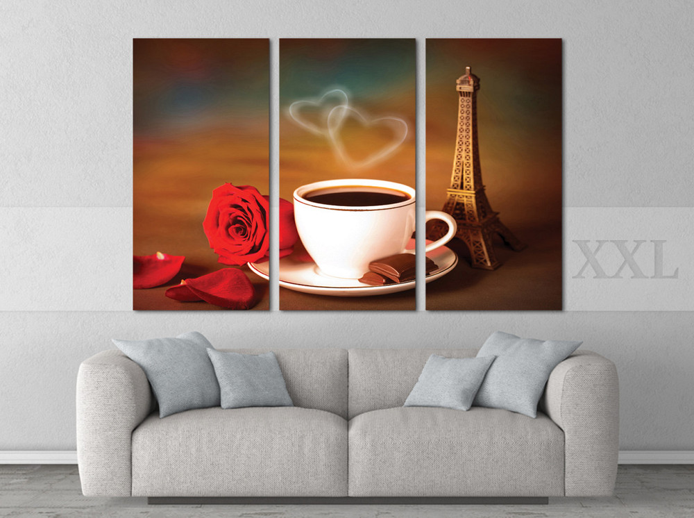 Модульная картина Чашка кофе  Art-116_XXL Киев - изображение 2
