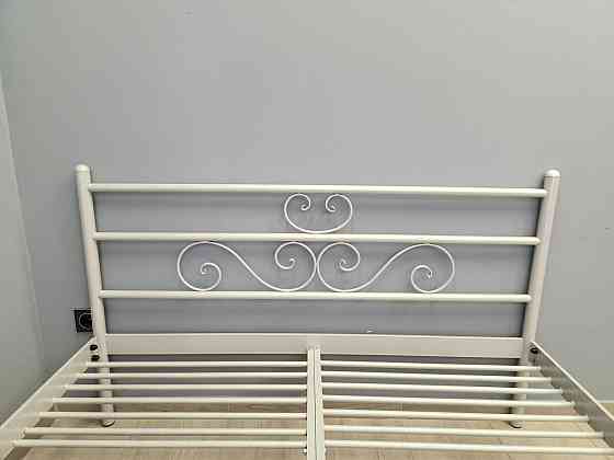 Двуспальная металлическая кровать Лаванда от ТМ Теnero 140х200, Каркас метал расстояние 8 см., Без ящика Харьков