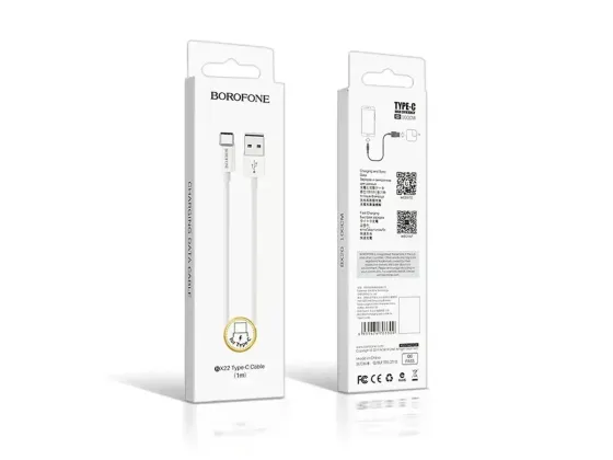 Кабель USB - Type-C Borofone BX22 Bloom 1м. Київ
