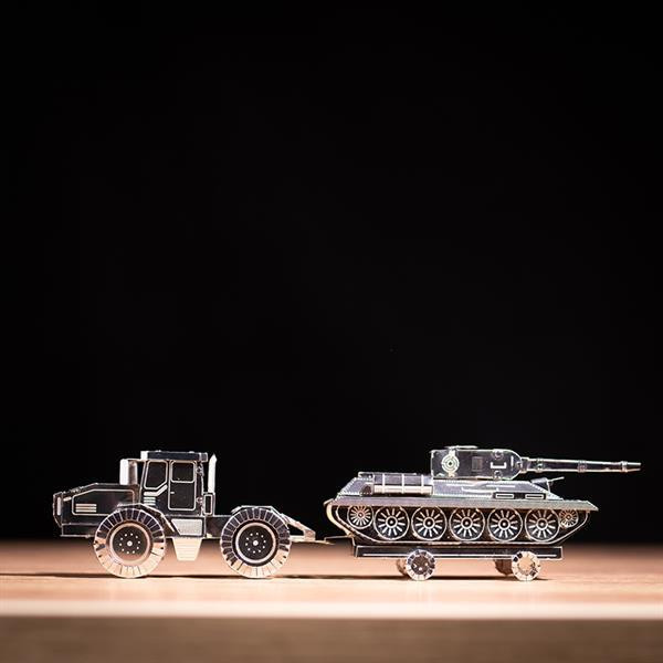 Колекційна модель-конструктор Metal Time Tractor Slobozhanets Трактор ХТЗ (MT074) Харків - фото 15