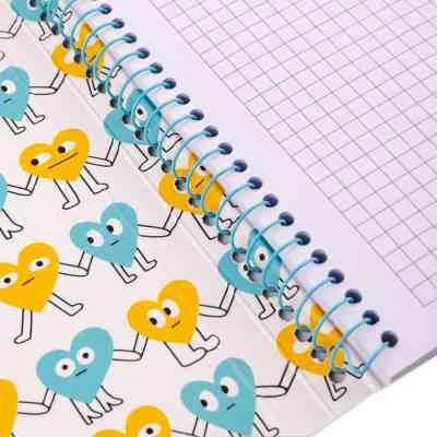 Блокнот Yes А5 50 арк cпіраль Stand with Ukraine клітинка (151857) Вінниця