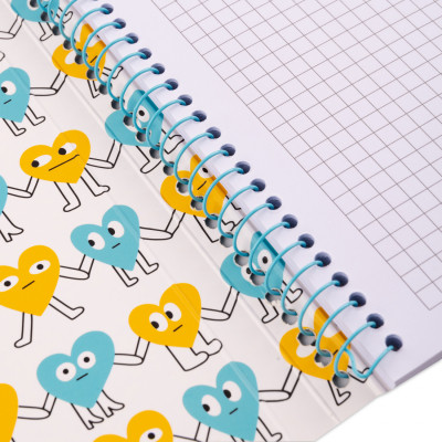 Блокнот Yes А5 50 арк cпіраль Stand with Ukraine клітинка (151857) Вінниця - фото 3