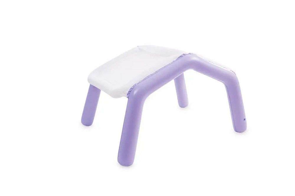 Intex 57470 басейн надувний з накриттям від сонця фіолетовий Київ - фото 3