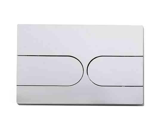 Панель змиву Koer KT-0604-01 240x160x10mm пластикова, кнопка закруглена   ( KR5323 ) 35174 Харьков