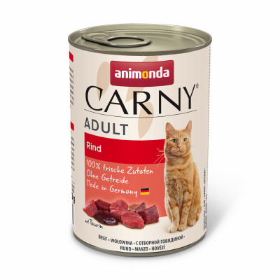 Консерви для котів Animonda Carny Adult Beef 400 г (4017721837231) Вінниця - фото 1