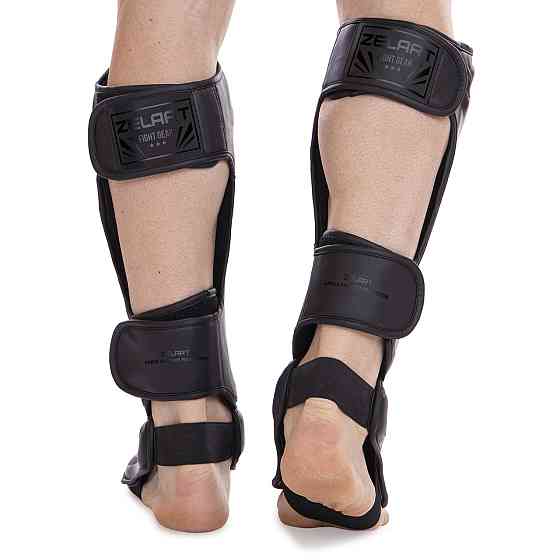 Защита голени и стопы для единоборств Zelart BO-7042 размер S-L цвета в ассортим. Защита для боевых искусств Киев