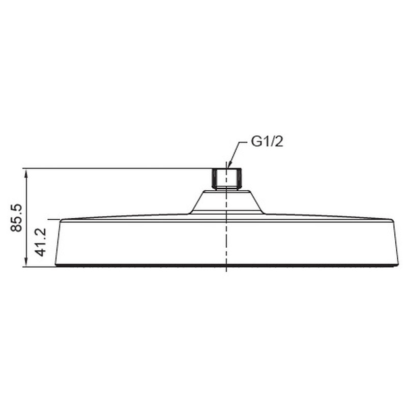Лійка для душу стельова Koer KP-0403-05-OH 300мм   ( KR4994 ) 26866 Харків - фото 2