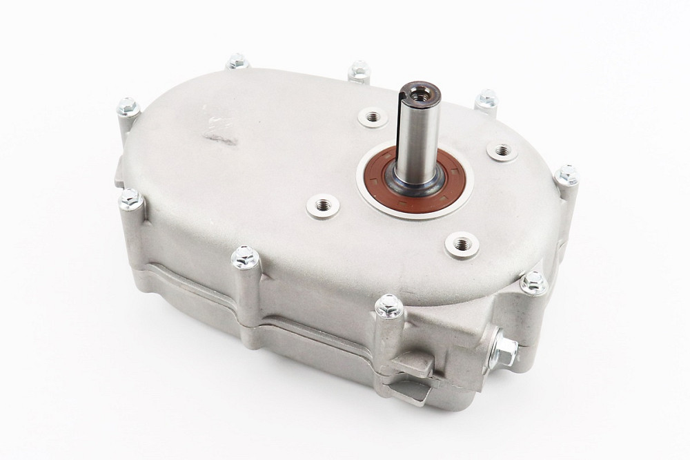 Редуктор з автоматичним зчепленням, двигун під шпонку D-20mm, вихідний вал D-20mm, передавальне число 1/2 Киев - изображение 2