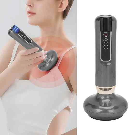 Вакуумний масажер з USB,6 режимів,Сірий SBR Київ