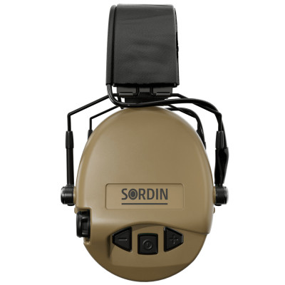 Навушники для стрільби Sordin Supreme Mil AUX Slim HB Sand (74308-05-S) Вінниця - фото 4