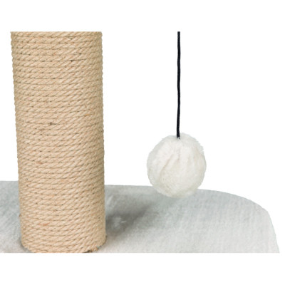 Дряпка (когтеточка) для котов Trixie Мика 46 см светло-серая (4011905444185) Винница - изображение 4