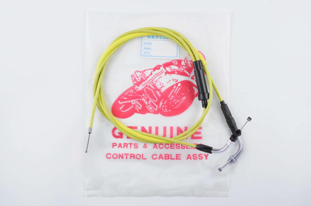 Трос газу скутер Хонда Діо (200 см, жовтий) Мукачево - фото 1