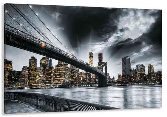 Картина холст в гостиную / спальню  Міст    MLP_108 Киев