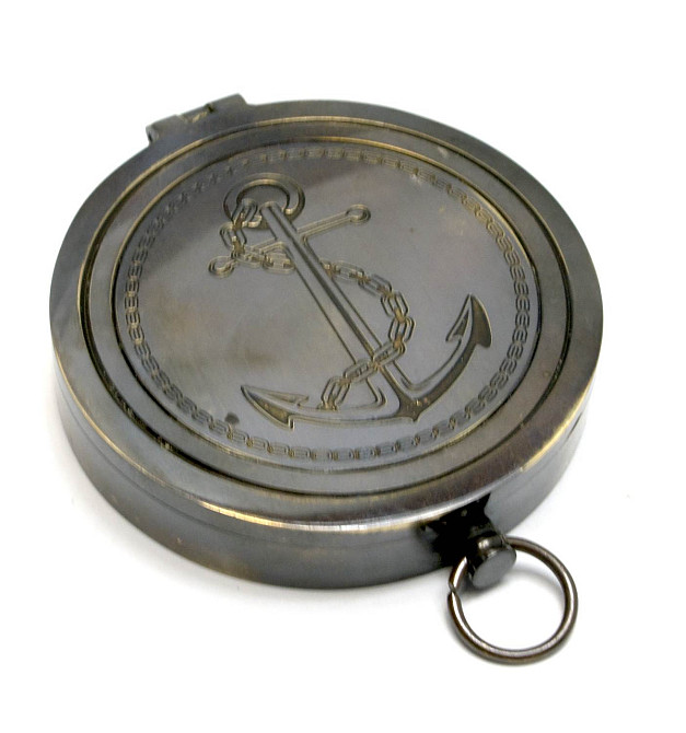 Компас із кришкою бронза Київ - фото 2