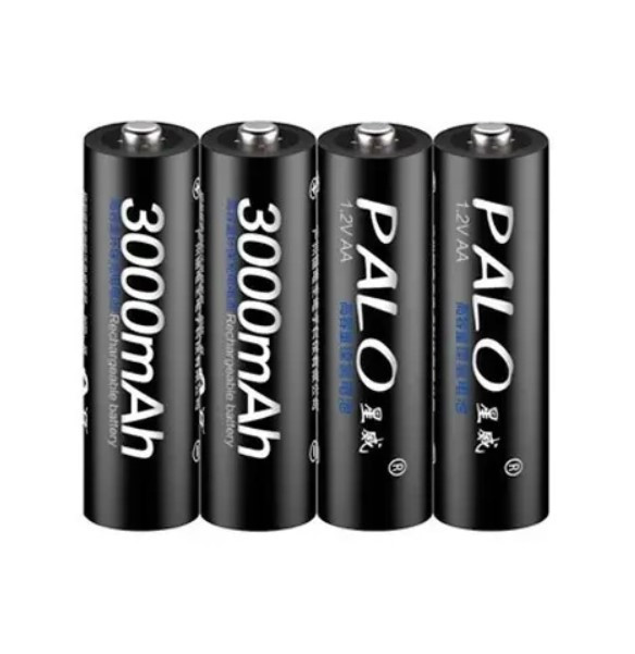 Акумулятори PALO AA 1.2В 3000 мА·год, Ni-MH, 4 шт. Вінниця - фото 1