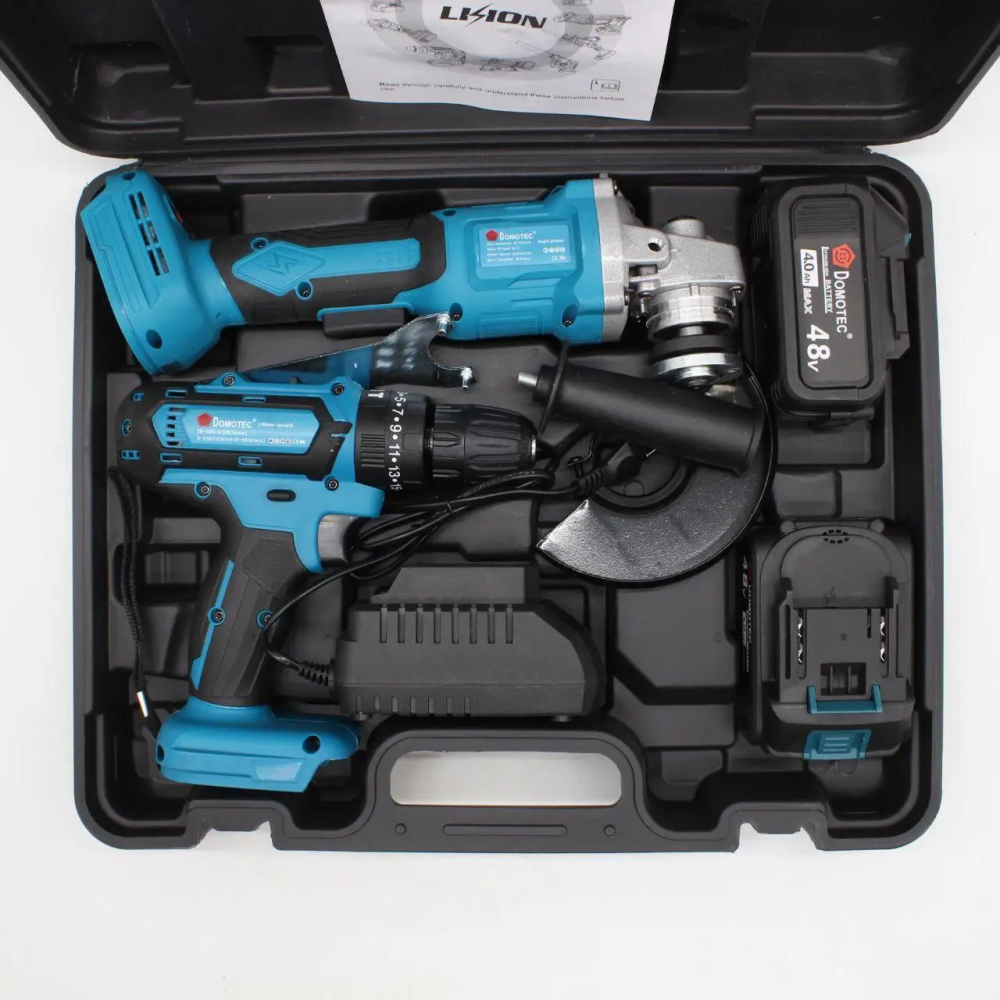 Угловая шлифовальная машина и дрель-шуруповерт TL 0036, мощный набор электроинструментов для дома и работы Одесса - изображение 6