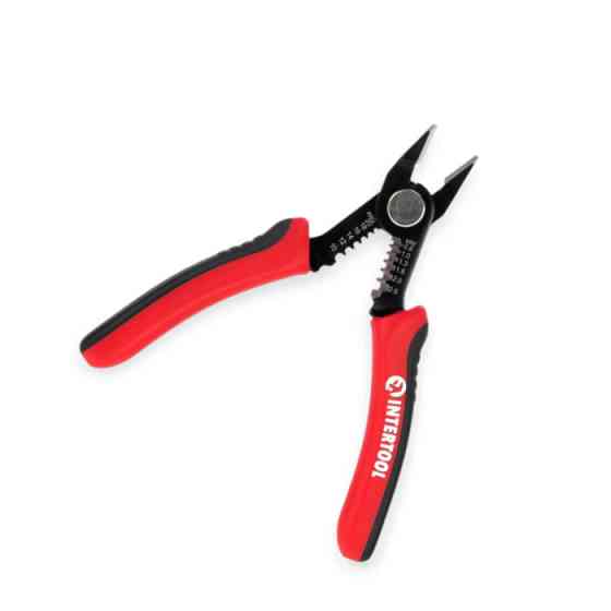 Бокорізи 150мм для електроніки, зняття ізоляції, червоно-чорні ручки (0,8-2,6мм) Мукачево