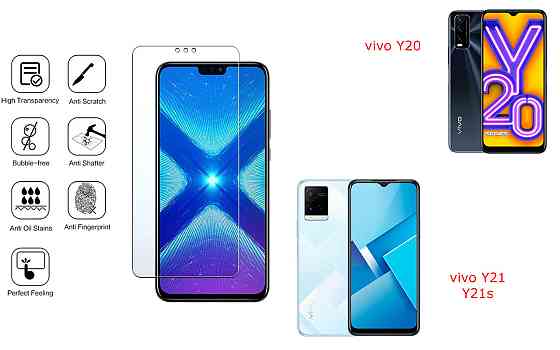 Захисне скло NeoGlass для vivo Y20, VIVO Y21, VIVO Y21s – надпрозоре та стійке Київ