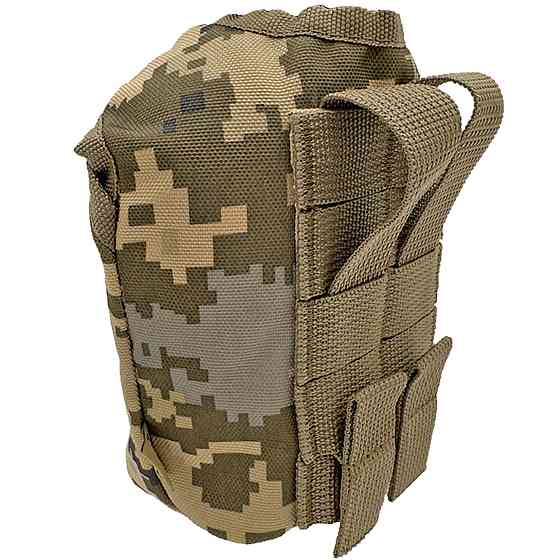 Фляга армійська 1л в чохлі Molle Піксель (фляга тактична польова індивідуальна) Киев