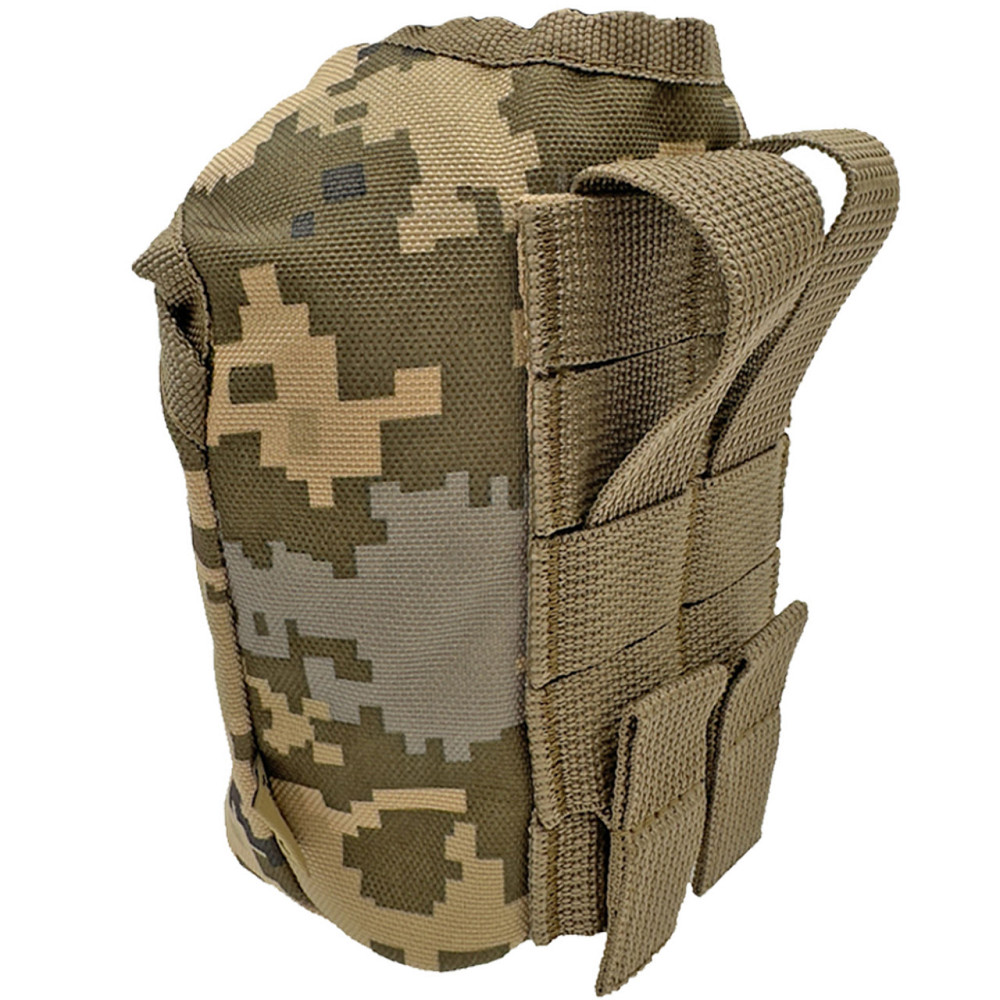 Фляга армійська 1л в чохлі Molle Піксель (фляга тактична польова індивідуальна) Киев - изображение 4