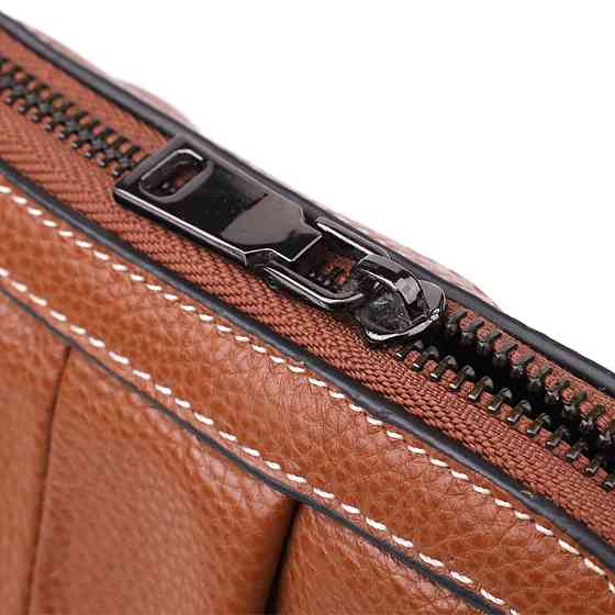 Жіноча сумка з драпіруванням з натуральної шкіри Vintage 22895 Київ