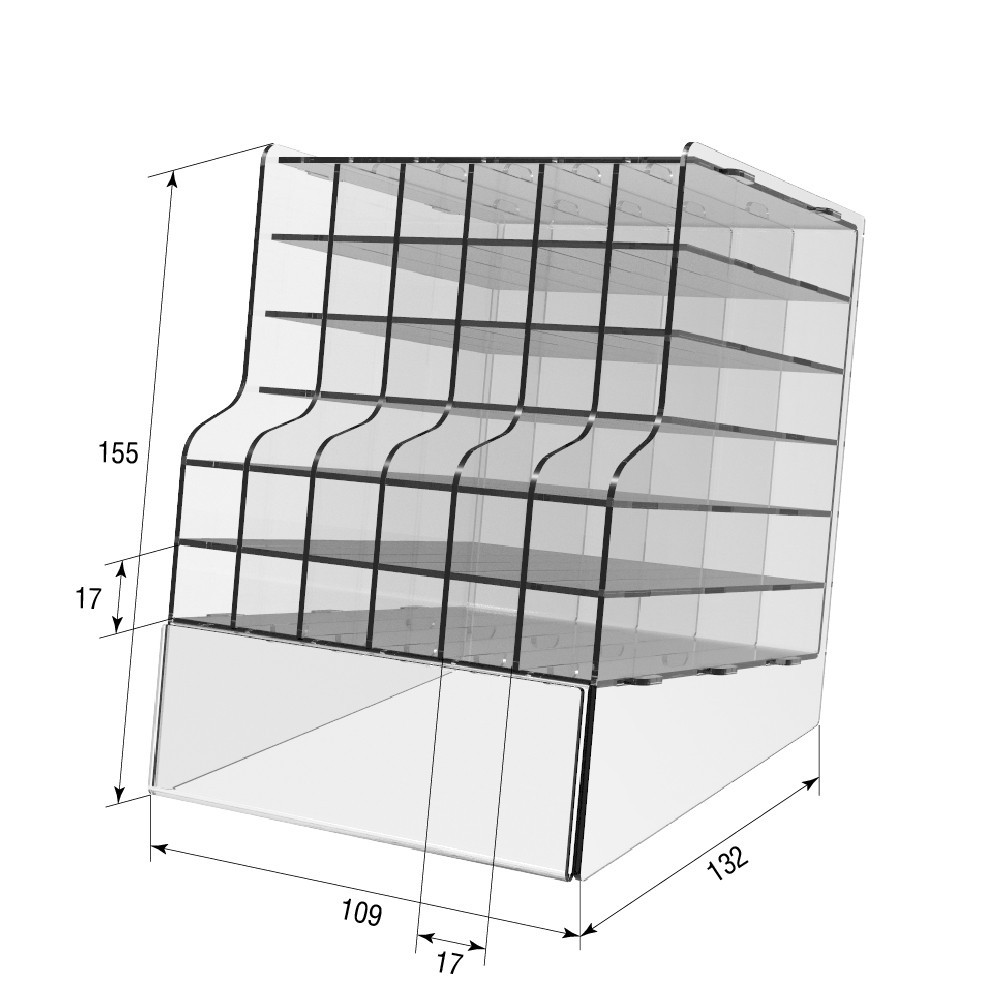 Органайзер для туши EKOSTAR 36 ячеек Киев - изображение 3