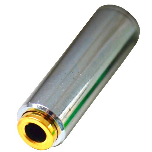 Гніздо 3,5 мм 4C під шнур метал. корпус, сріблястий Полтава - фото 1