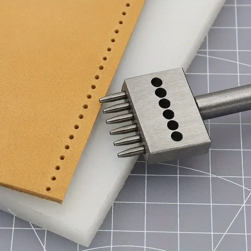 Набір пробійників для шкіри 4 шт, ромбовидні отвори Київ - фото 7