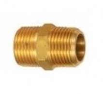 Штуцер латунний 3/8" X 1/4" зовнішнє різблення F-CS-C-011 Одеса - фото 1