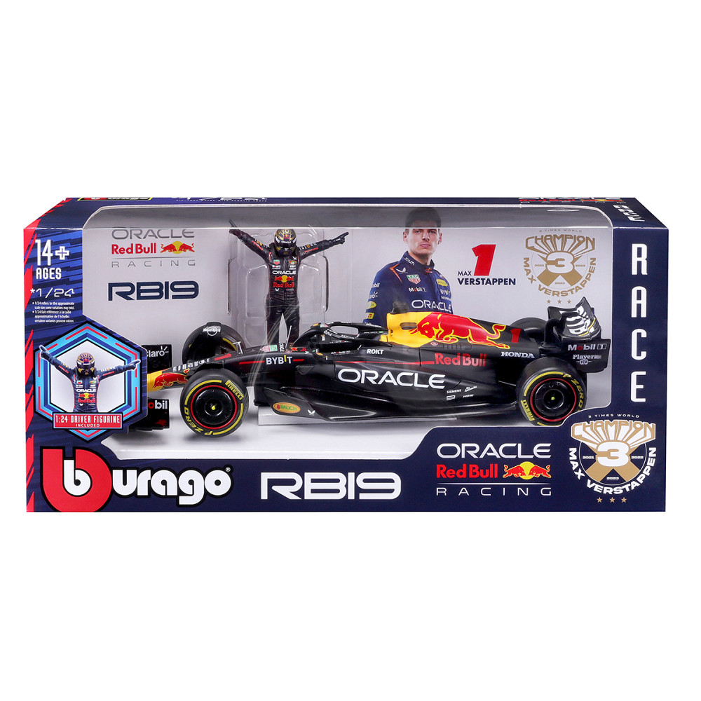 Автомодель з фігуркою - Red Bull Racing RB19 (1:24) Дніпро - фото 10