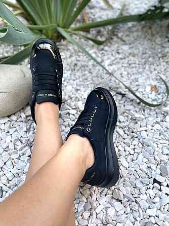 Veagia Кроссовки женские VEAGIA черные эко-шкіра 36р.-22.5см.( -1) Коломыя