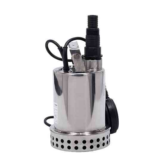 Насос дренажный садовый 0.4кВт Hmax 7м Qmax 130л/мин (часто до 5мм, нерж) AQUATICA (773053) Ровно